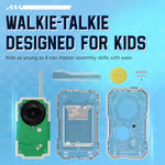 Retevis EZTalk 80 STEM Toys for Ages 8-13, DIY Walkie Talkie Kit for Kids, STEM Gifts for Kids, Science Kits for Christmas Boys Girls Age 6-8, Experiment Electronics Kit, Beginner's Starter DIY Set
