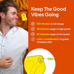 Hello Vibrating Stroker - Male Masturbator With 10 Vibration Modes - Ribbed Texture For Extra Sensation, Removable Bullet Vibrator Included - Adult Sex Toy For Men And Couples