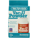 Doc Johnson Vac-U-Lock - Vac-U Powder - Makes Attaching and Detaching Smooth And Easy - Also Use to Refresh Your ULTRASKYN Attachment - 1 oz. (28g)