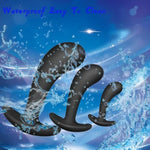 Anal Plug Trainer Kit For Comfortable Long-Term Wear, Pack Of 3 Silicone Anal Plugs Training Set With Flared Base Prostate,Adult Sex Toys For Men Or Couple Pleasure