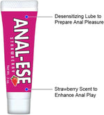Strawberry Flavored Desensitizing Gel for Anal Comfort, 0.5oz - 1 Pack