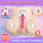 Automatic Male Masturbator 6 Vibrating 3 Thrusting Sex Doll 10.8Lb Big Butt Stroker Pocket Pussy With Deeper Vagina Adult Toys