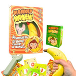 Monkey Mayhem Fun Card Game –A Game Of Champs, Chumps, And Chimps!| Hilarious Strategy Game For 2-8 Players, Ages 10+ | Includes 107 Cards, Banana & Wrench
