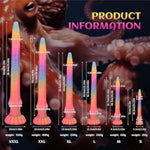 Long Tentacle Dildo, Large Butt Plug With Suction Cup Depth Play, Monster Tentacle Anal Sex Toys?Pink? (M)