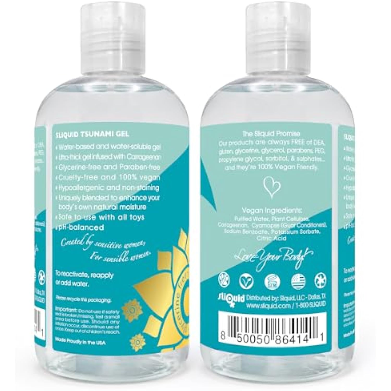 Tsunami Water-Based Lube, Thick Gel Infused With Moisturizing Seawee BlessMyBucket Tsunami Water-Based Lube, Thick Gel Infused With Moisturizing Seawee BlessMyBucket