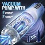 Automatic Male Masturbator Sex Toys For Men, Male Penis Pump With 7 Sucking Vibrating Thrusting Rotating Licking, Mens Vibrator Blowjob Sex Machine Hands Free Pocket Pussy Mens Masturbation Cup