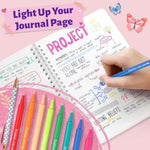 2 Pack DIY Journal Kit for Girls Ages 8-14, 70+ Pcs Scrapbook & Diary Craft Set
