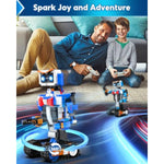 Robot Building Kits For Kids, Stem Toys For Boys Age 8-12, App & Remote Control Educational Coding Building Sets, Programmable Robot For Kids, Rechargeable Robotic Kit Gifts For Girls Boys