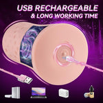 Male Masutrbator Sex Toys for Men - 7 Thrusting & Vibrating Pocket Pussy