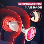 Anal Plug Adult Sex Toy With 2Pcs Butt Plug,Remote Control Vibrator With 10 Vibrating Modes, Male Sex Toys For Men Women And Couples Waterproof Prostate Massager