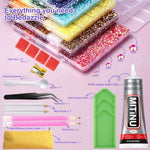 36 Color Resin Jelly Rhinestones, 144 Styles in 3-6mm Sizes for Bedazzling Crafts