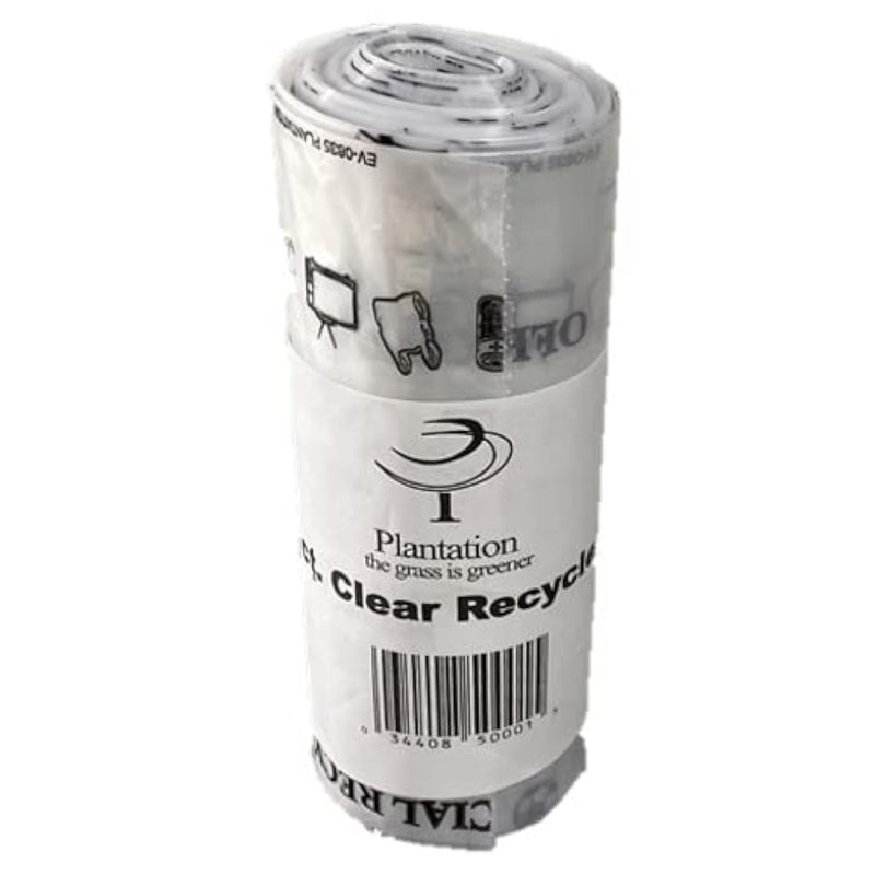 City Of Plantation Clear Recycling Bags