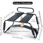 Sex Chair Dildo Mount Holder Adult Stuff Novelties Fun Sex Toys Couples Furniture For Bedroom Seat Bdsm Kit Body Positioner Bounce Bench Men Women Swing Position Stool Games Saddle Accessories