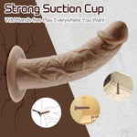 Strap On Realistic Dildo Harness For Pegging, Big Thick Silicone Anal G-Spot Stimulator, Wearable Penis Cock Prostate Pantie Sex Toys With Suction Cup For Women Men Gay Lesbian Couple Beginner