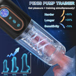 Automatic Male Masturbator Penis Pump, Adult Toy Male Sex Toys With 9 Vibrating & 7 Thrusting & 5 Sucking, Hands Free Pocket Pussy Sex Machine With 3D Realistic Textured, Heating, Real Voice