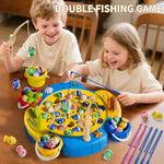 66 Pcs Magnetic Fishing Game For Kids Toddlers 3-5, Fishing Toys For Boys 3 4 5 6 7 8 Year Old With 360° Rotation, 1-8 Players Board Game For Kids 4-6, Ideas Birthday Gifts For 3 4 5 6 7 8 Year Old