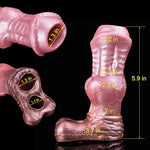 Silicone Horse Penis Sleeve Enlarger Sleeve Wearable Cock Ring Dildo Sleeve Elastic Enlargement Sheath Sleeve Realistic Shaft With Dog Knot Sleeve Adult Sex Toy For Men Increase Perimeter Endurance
