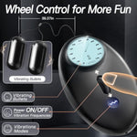 Male Sex Toys For Men - 6In1 Male Masturbator 2 Pack Vibrator Penis Pump Stroker Pocket Pussy With Cvt & Visual Controller, 8 Vibrating & 12 Frequencies Sex Toy, Mens Adult Sex Toys & Game