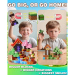 Magnetic Blocks For Kids 220Pcs, Large 1-Inch Magnetic Building Blocks With Powerful Magnets, Stem Sensory Toys, Creative Educational Stacking Cubes, Perfect For Boys & Girls Ages 3-12