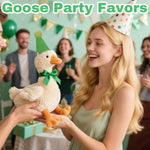 One Silly Goose Birthday Decor Boy (Set Of 8), 15.7 Inch Goose Stuffed Animal, 1St Birthday Decoration Gift, Silly Goose Baby Shower, Party Favors