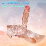 Realistic Strap On Silicone Wearable Dildos Panties, Strap-On Harness High Elastic With 9" Solid Penis, Anal G Spot Play Pegging Toys For Lesbians Women Couples