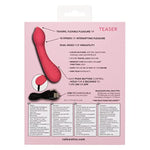 Liquid Silicone Pixies Teaser – Rechargeable Travel Size Mini Vibrator –Waterproof Adult Sex Toy For Women – Pink