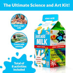 STEM Toys by Griddly Kids – Art & Science Kits for Kids Ages 8-12, STEM Kits for Learning & Education Toys, Chemistry Set for Hands-on Learning, Experiment Kit Gifts for Boys & Girls (Just Add Milk)