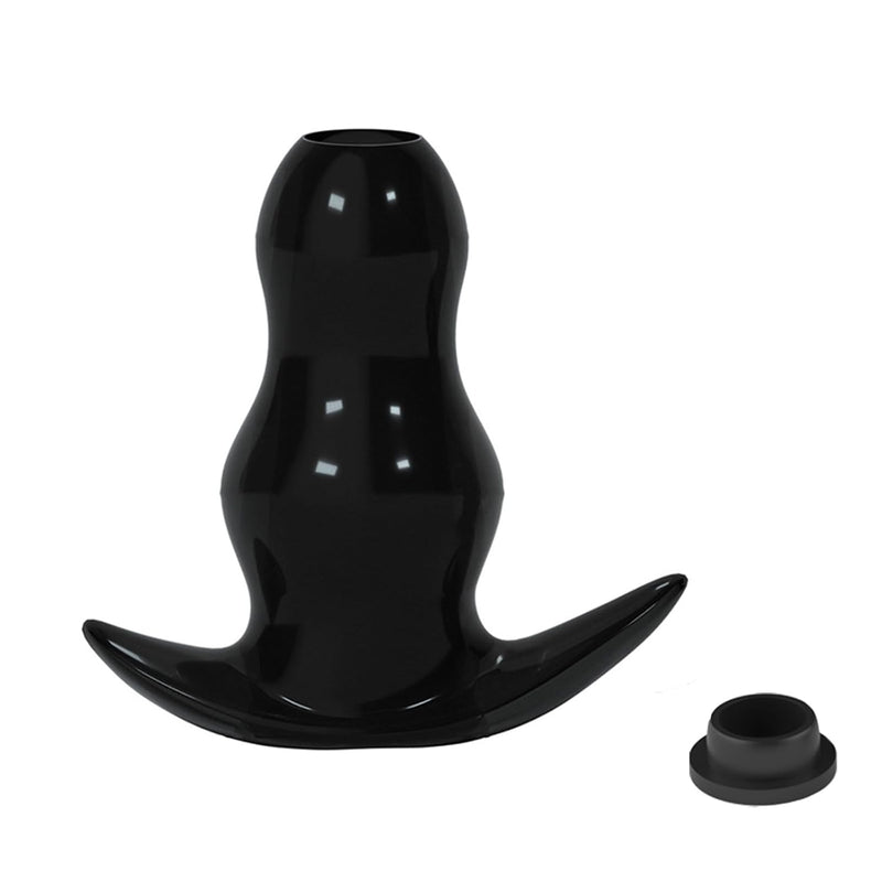 Men'S Hollow Anal Plug Toy Anchor Base Enema Device With Plug Soft Elastic Anal Plug Female Adult Sex Toy