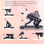 Sex Machine Dildo Machine For Women,Fuck Machine With Powerful Suction Cups,Thrusting Machine With 3Xlr Connector,Thrusting Machine With 8 Attachments Sex Toys