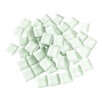 White Micro Glass Mosaic Tile Craft Material for DIY Hobbies and Children's Handmade Projects, 300g