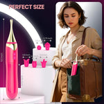 2 in 1 Vibrator Wand Female Rose Sex Toys for Women
