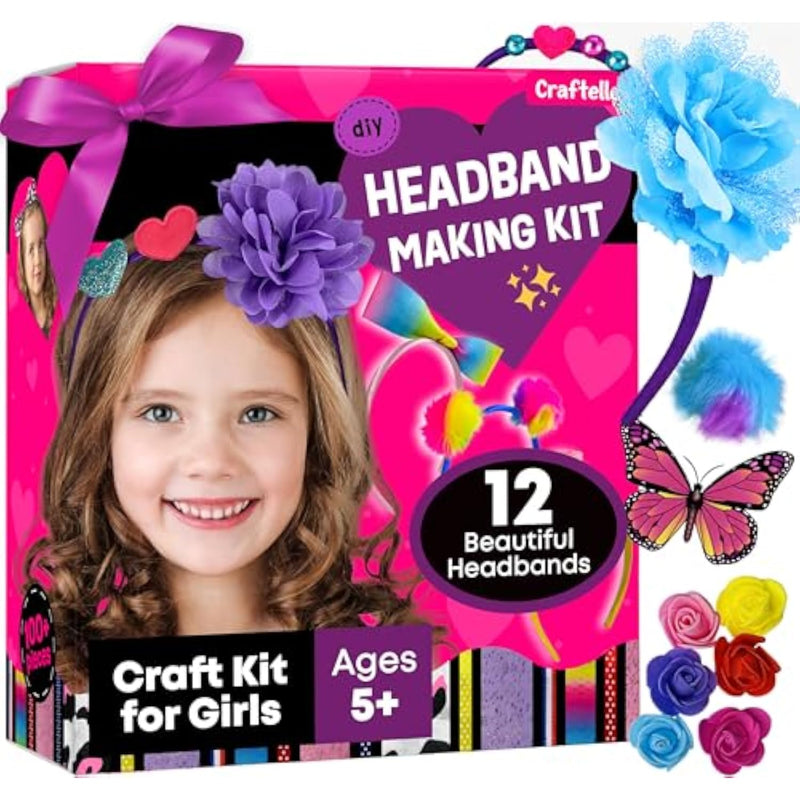 DIY Headband Making Kit for Girls