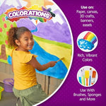 11 Gallon Tempera Paint Set for Kids, Non-Toxic Classroom Poster Paint
