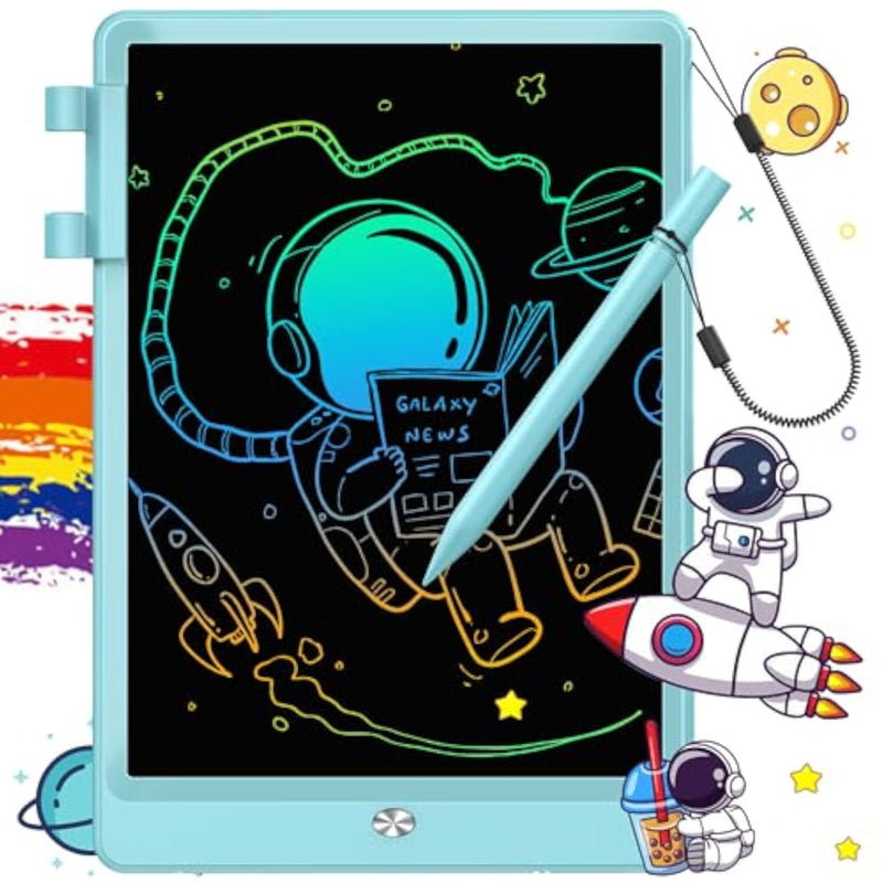 10 Inch LCD Writing Tablet for Kids Ages 3-8, Colorful Doodle & Travel Board