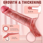 Reusable Penis Sleeve Cock Sleeve Extender, Penis Ring 2.2 Inch Ultra-Soft Pennis Extender For Couples Sex Toys For Men