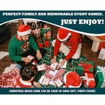 Christmas Bingo Games For 24 Players, Christian Christmas Bingo Cards For Adults Large Group, Winter Hoilday Party Supplies, Family Activities New Year Favors -05