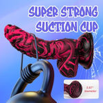 Sex Toys Realistic Dildo For Adults, 7.16 Inch Blowjob Silicone Thick Monster Dildos With Strong Suction Cup, G Spot Clitoral Vagina Anal Toy For Women Men Couples