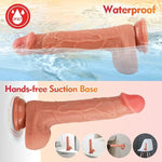 Thrusting Dildos Vibrator Sex Toys - Realistic Silicone Suction Cup Penis G-Spot Vaginal Anal Dildos With 9 Modes, App Remote Control Female Sex Stimulator, Adult Sex Toys & Games For Women Couples