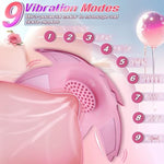 Nipple Toys Vibrator Adult Sex Toys For Women, Bdsm Couples Sex Toys Adult Toys & Games With 9 Vibration Modes, Female Wearable Adjustable Remote Control Sex Pleasure Toys With Adhesive Stickers