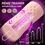 Male Masutrbator Sex Toys for Men - 7 Thrusting & Vibrating Pocket Pussy