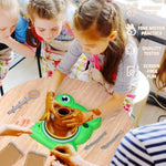 Kids' Pottery Wheel and Painting Kit - Complete Art Craft Toy Set