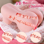 3 In 1 Pocket Pussies Male Masturbator Sex Toys For Men, Realistic Mini Male Sex Dolls Stroker With Tight Vagina Ass Boobs,3D Lifelike Soft Textured Blowjob Adult Toys For Man Masturbation