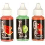 Doc Johnson GoodHead - Tingle Drops - Sweet and Tingling Oral Sex Enhancing Drops - Watermelon, Green Apple, Strawberry - 3 x 1 oz. bottles (28 g)