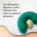 goop Wellness Viva La Vulva Vibrator | Discreet Massager for Clitoral Stimulation | 3 Intensities & 7 Vibrating Patterns | Rechargeable & Water Resistant | Phthalate, Latex, & BPA Free