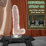 Suction Cup Dildo Mount Set– Strap On A Pillow Or Cushion, Sex Chair, Dild0 Holder, Dild0 Machine, Platform Base Sex Toys For Adult Solo Hands-Free Play