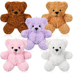 5 Pieces 7 Inch 2025 Graduation Gifts Bear Stuffed Animal Plush Baby Shower Bear Toys Soft Cute Bear Dolls Santa Sleeping And Playing Toys Decorations
