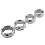 Cock Lock Ring Male Penis Ring Metal Weight Ring Adult Sex Products(30Mm)