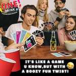 One Drink - Drinking Game For Parties - Fun And Easy Card Game For Game Nights
