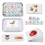 Magnetic Letters Numbers Alphabet Fridge Magnets Abc 123 Educational Toy Set Preschool Learning Spelling Counting Uppercase Lowercase Math For 3 4 5 Years Kid Toddler