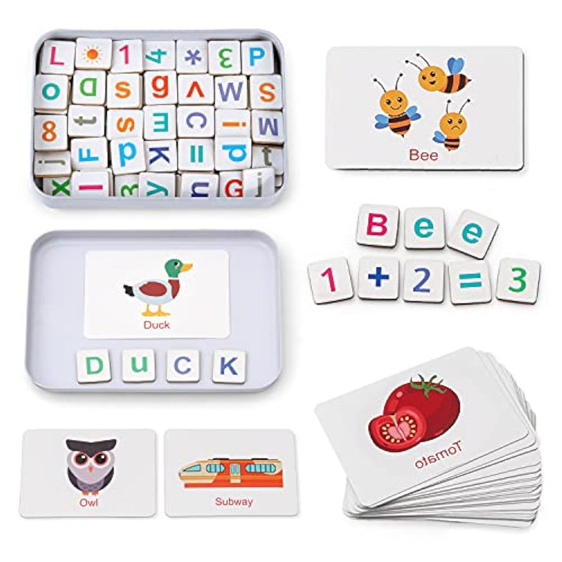 Magnetic Letters Numbers Alphabet Fridge Magnets Abc 123 Educational Toy Set Preschool Learning Spelling Counting Uppercase Lowercase Math For 3 4 5 Years Kid Toddler